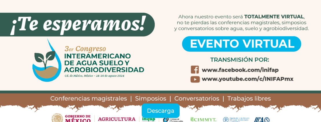 3ER CONGRESO INTERAMERICANO DE AGUA, SUELO Y AGRO