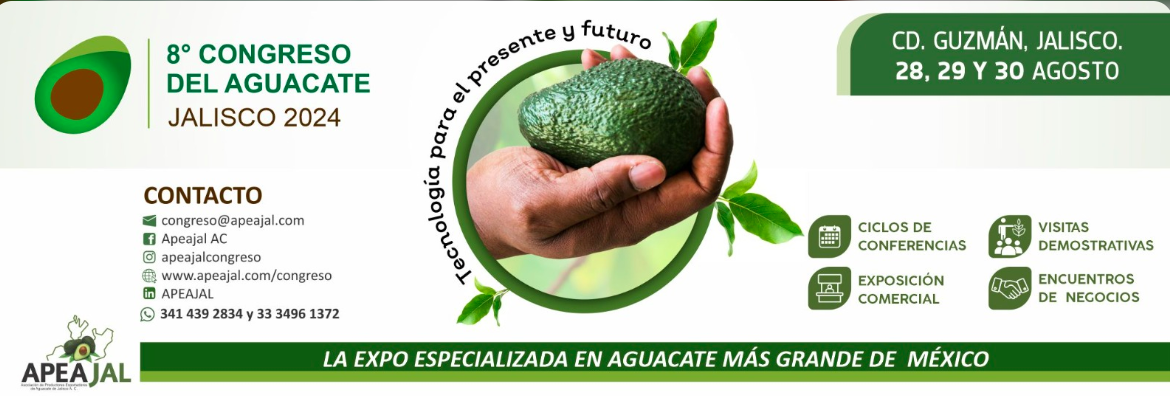 8º CONGRESO DEL AGUACATE JALISCO 2024